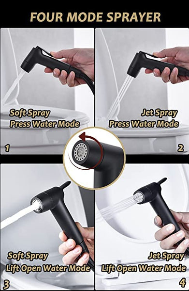 Marcoware ABS Dual Flow Changing Health Faucet with Jet Stream