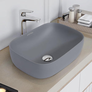 Plantex Ceramic Tabletop Washbasin/Countertop Basin for Living Room