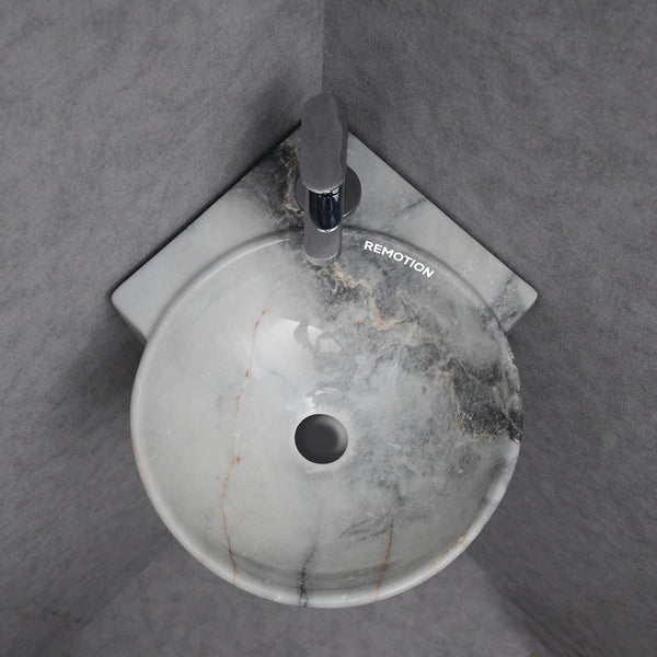 Wall Mounted Wash Basin for Bathroom | Ceramic Wash Basin